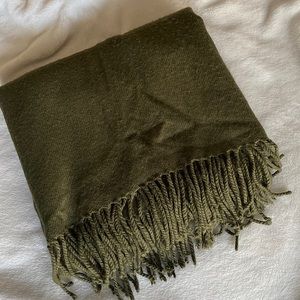 Olive Green Large Scarf